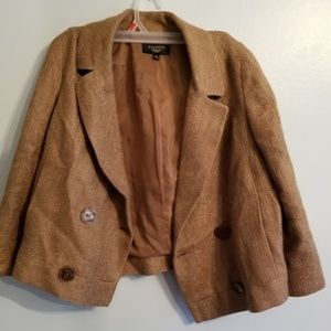 Talbots Jacket Petite cotton blend